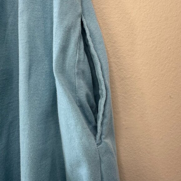 MINI BODEN A Line Flutter Sleeve Dress 3-4 Delphinium Retro Blue Jersey Toddler - Picture 6 of 9